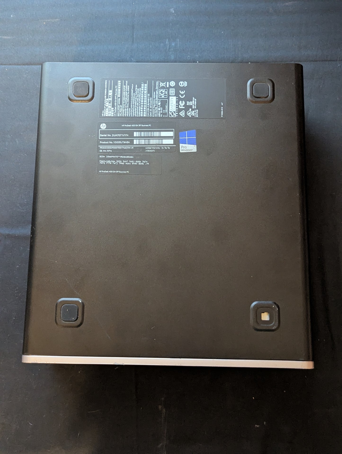 HP Desktop - ProDesk 400 G4 SFF