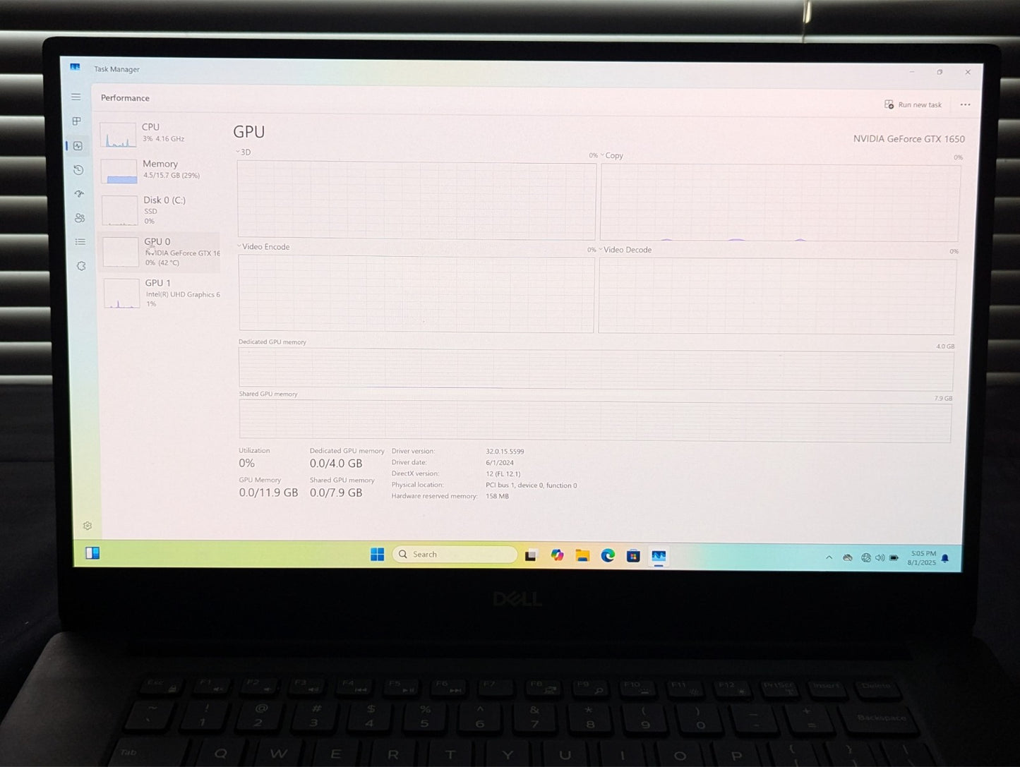 Dell Laptop – XPS 15 7590