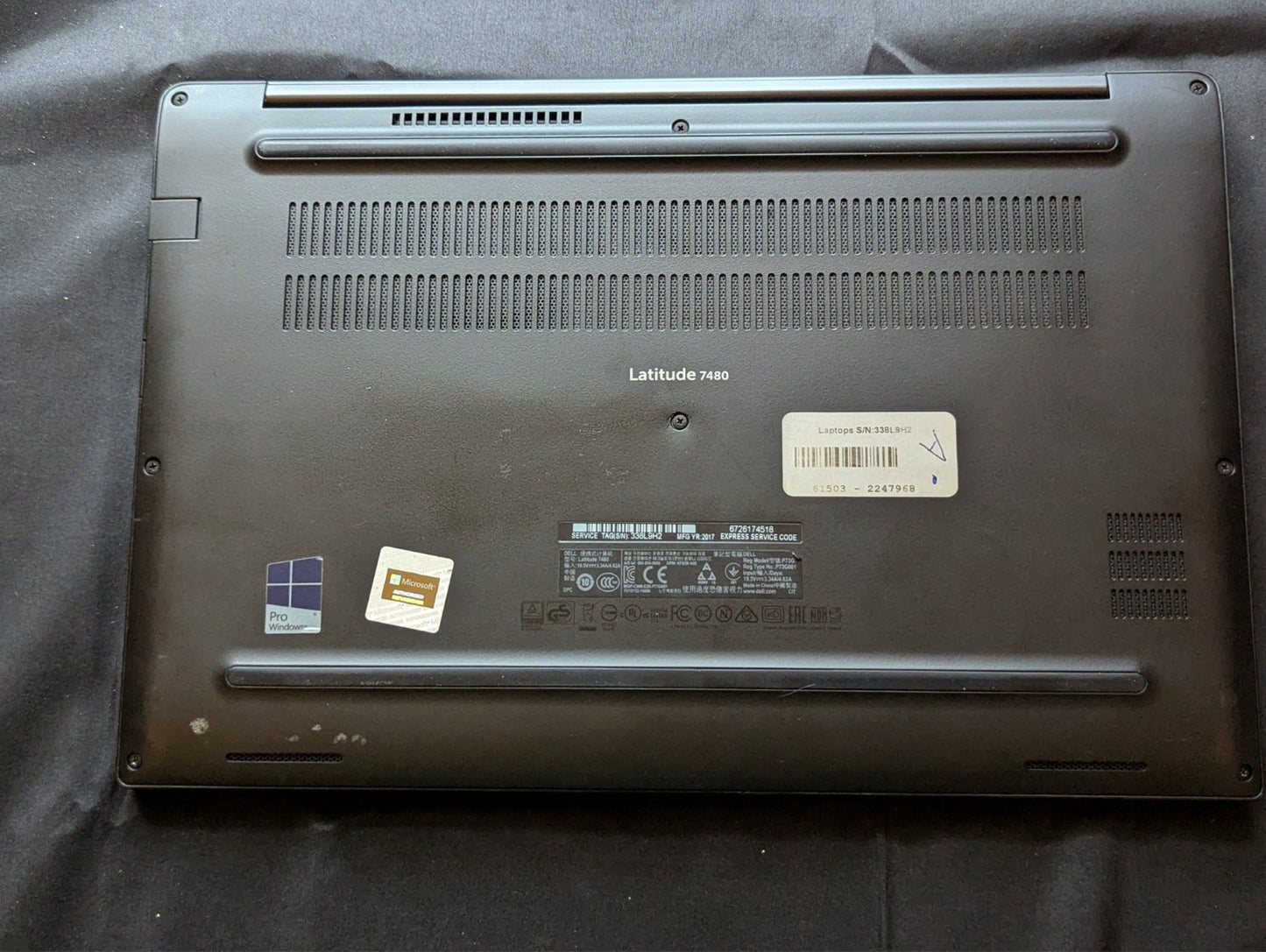 Dell Laptop - Latitude 7480