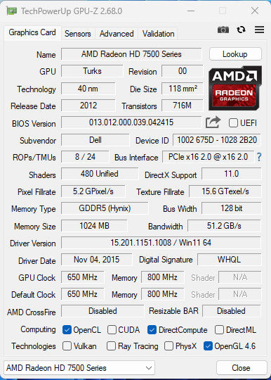 Dell Desktop - OptiPlex 7050 SFF