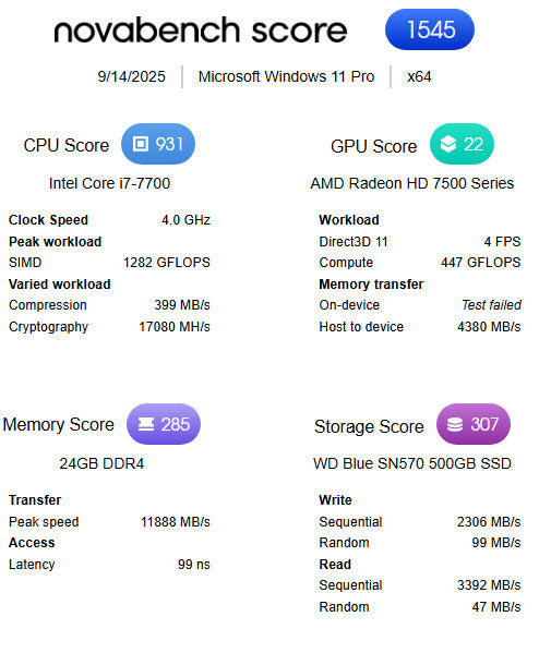 Dell Desktop - OptiPlex 7050 SFF