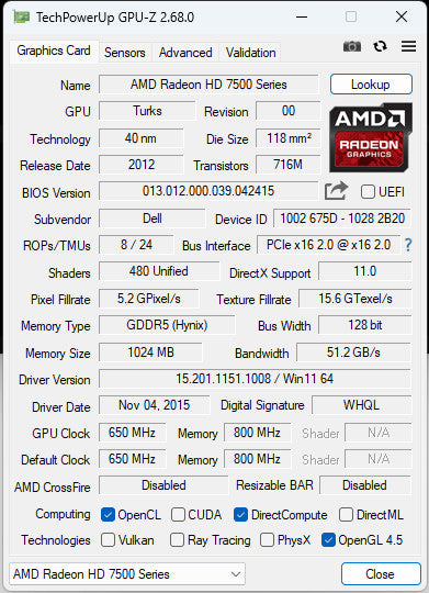 Dell Desktop - OptiPlex 7050 SFF