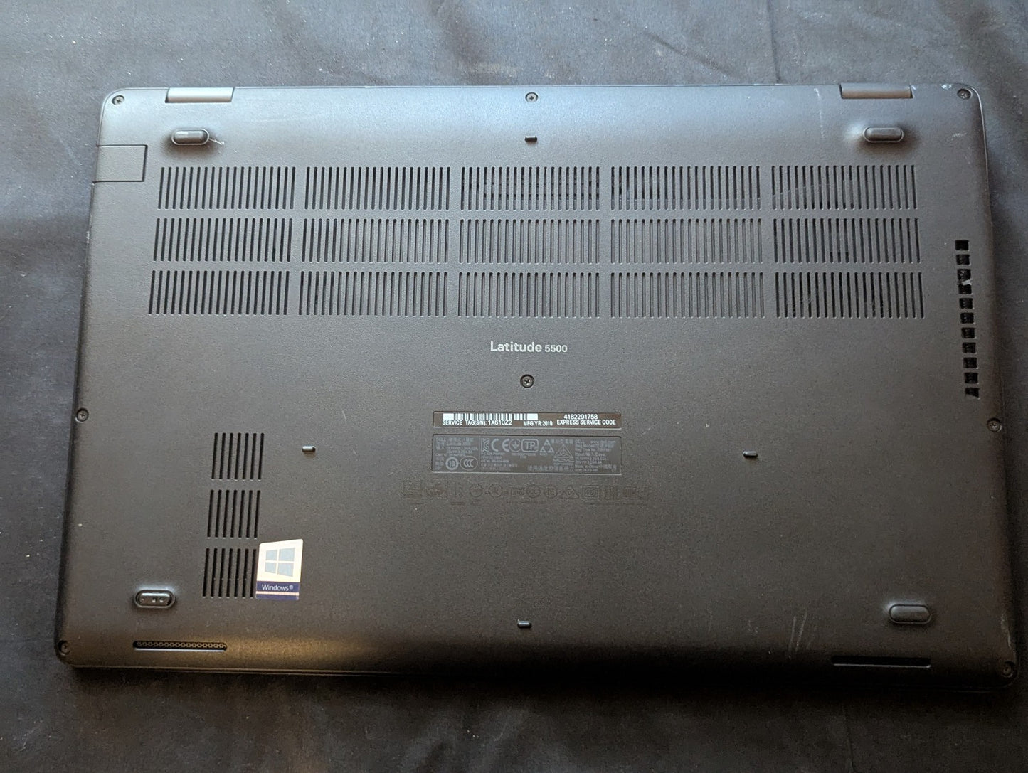 Dell Laptop - Latitude 5500