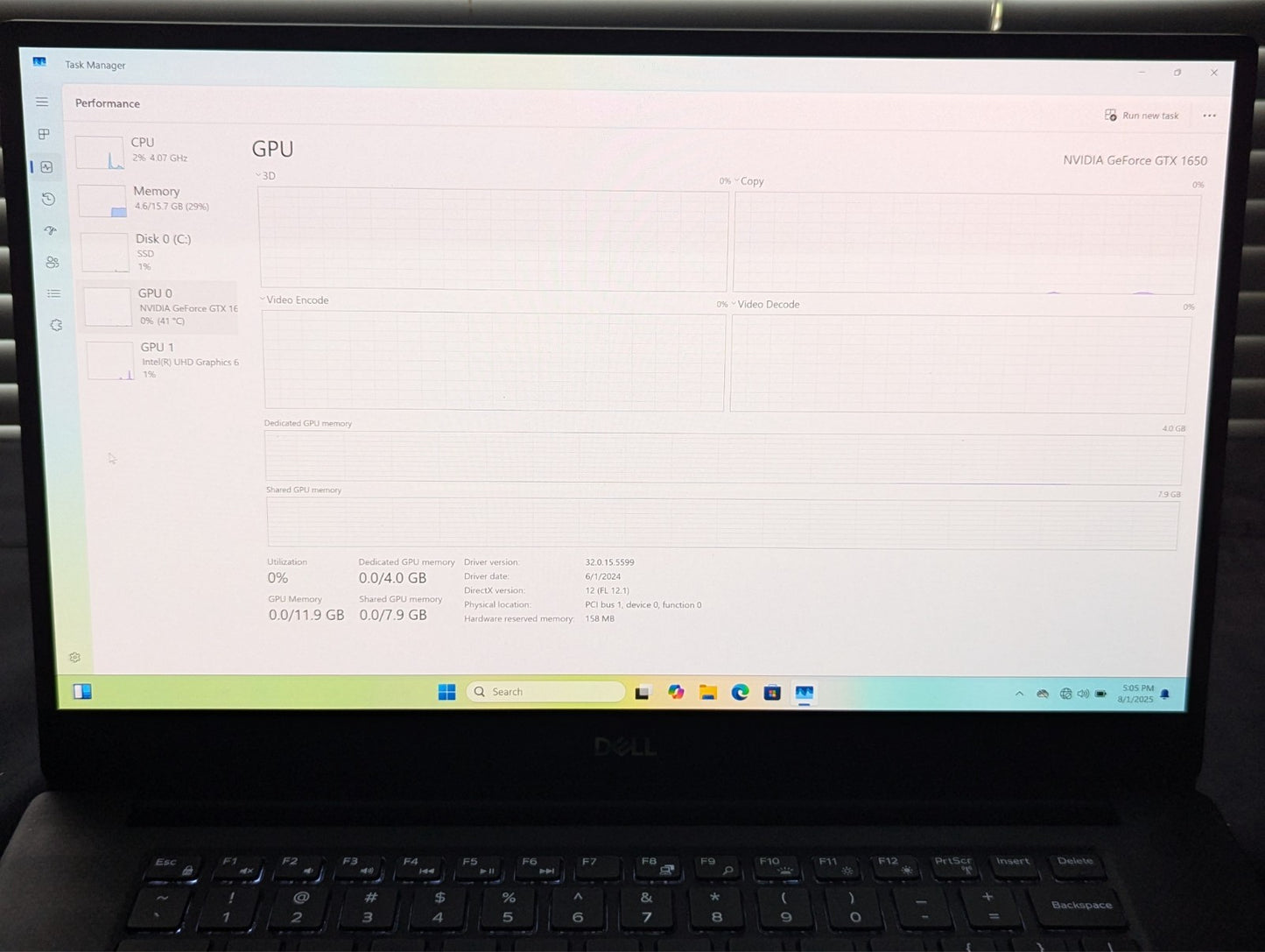 Dell Laptop – XPS 15 7590