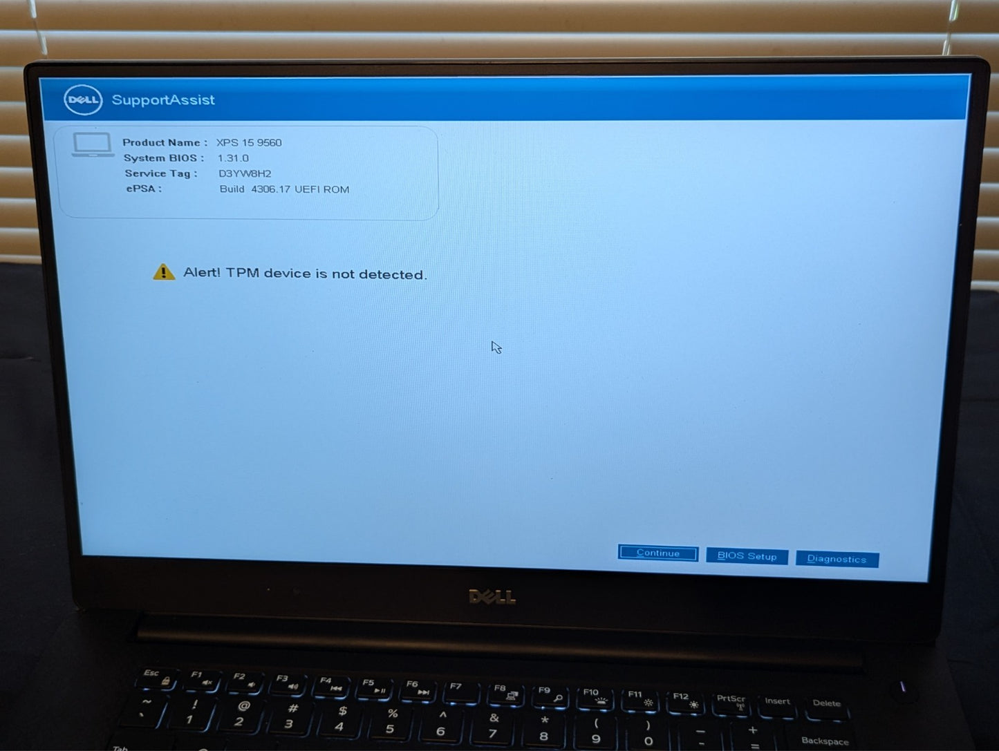 Dell Laptop – XPS 15 9560