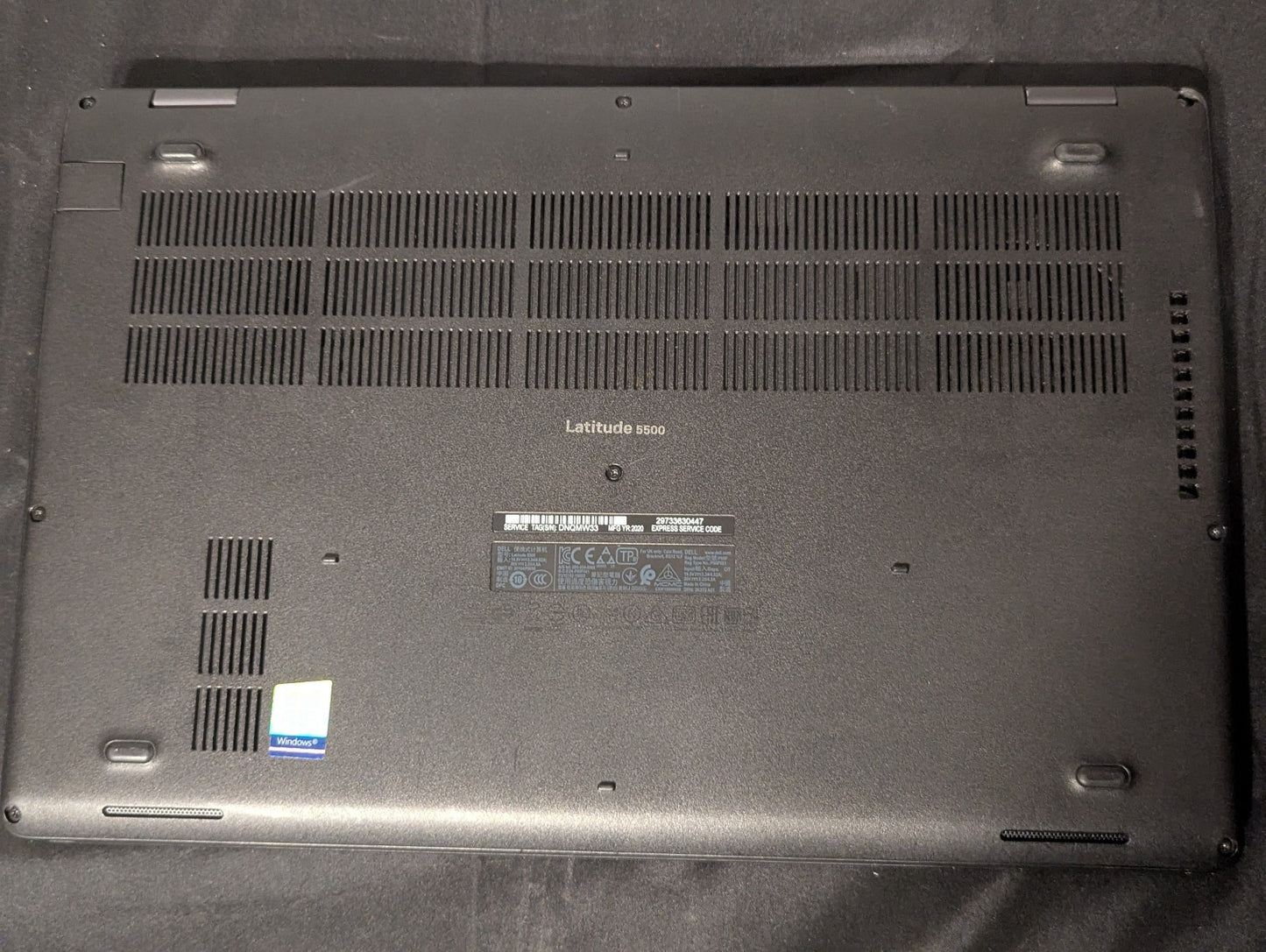 Dell Laptop - Latitude 5500