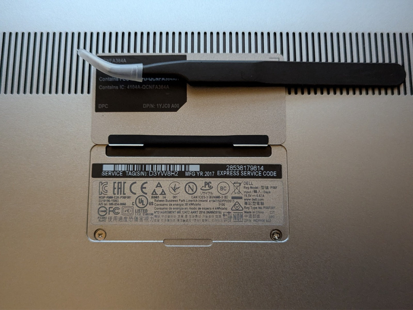 Dell Laptop – XPS 15 9560