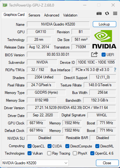 Dell Desktop - Precision 5820 Tower