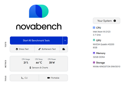 Dell Desktop - Precision 5820 Tower
